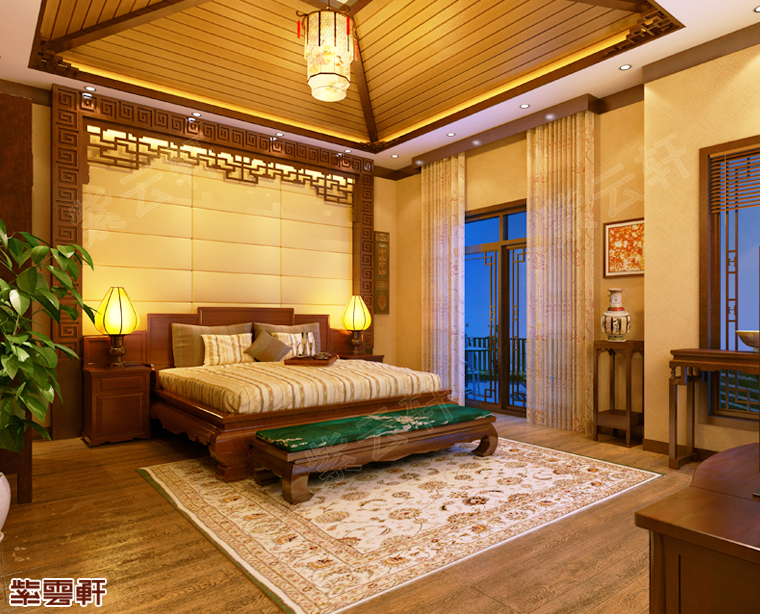 中式卧室设计